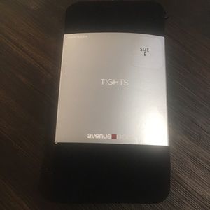 Avenue Body Black Tights, Size E